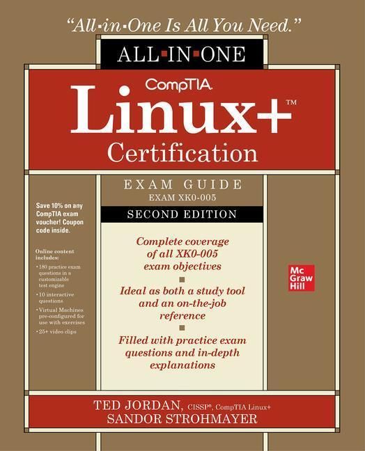 Cover: 9781264798964 | CompTIA Linux+ Certification All-in-One Exam Guide, Second Edition...