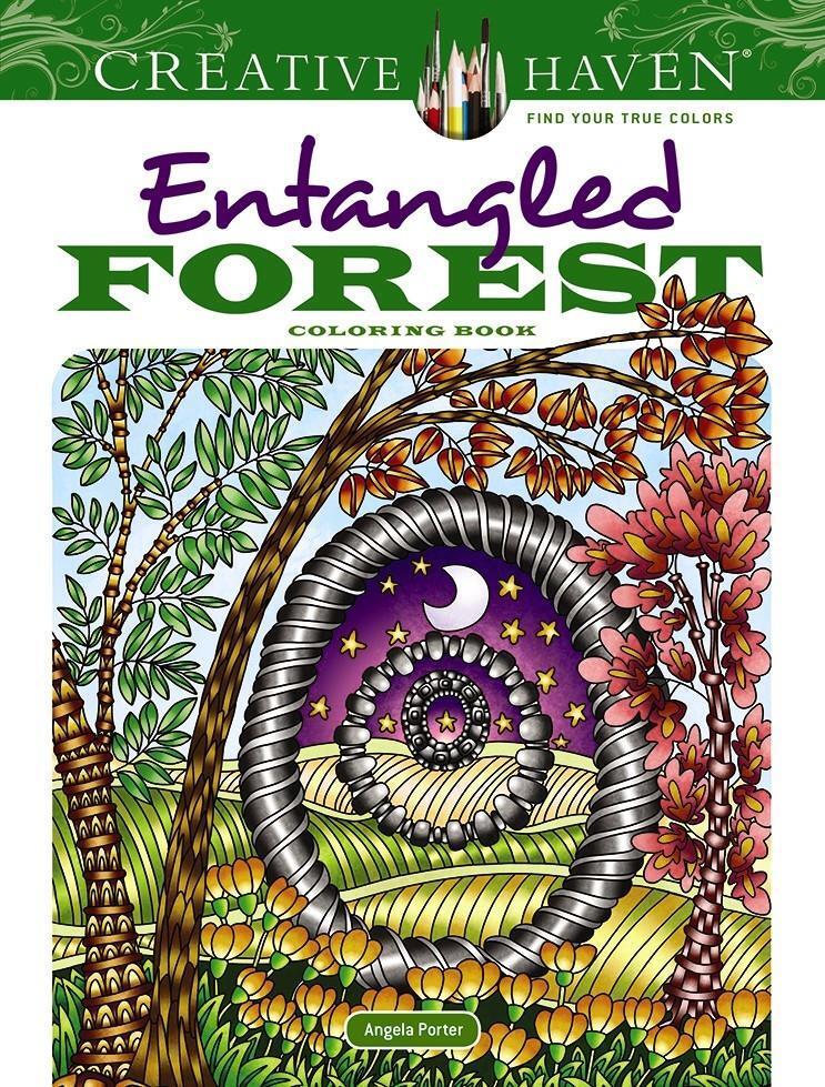 Cover: 9780486833996 | Creative Haven Entangled Forest Coloring Book | Angela Porter | Buch