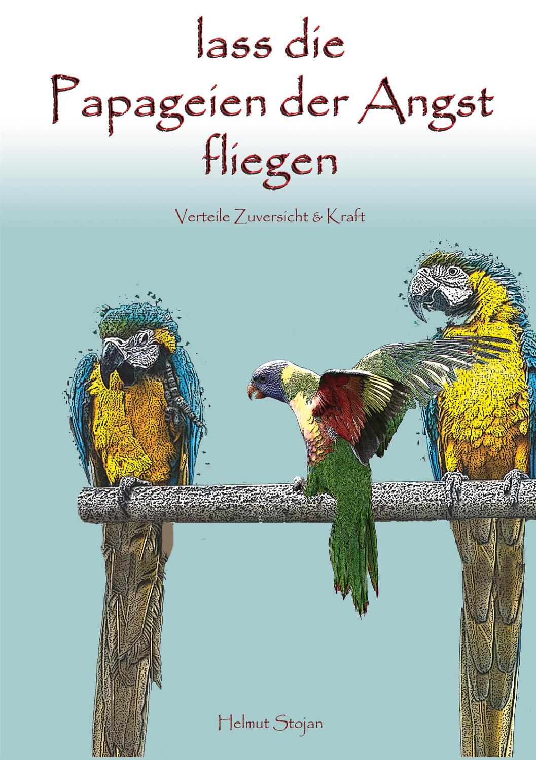 Cover: 9783756230204 | Lass die Papageien der Angst fliegen | Verteile Zuversicht &amp; Kraft!