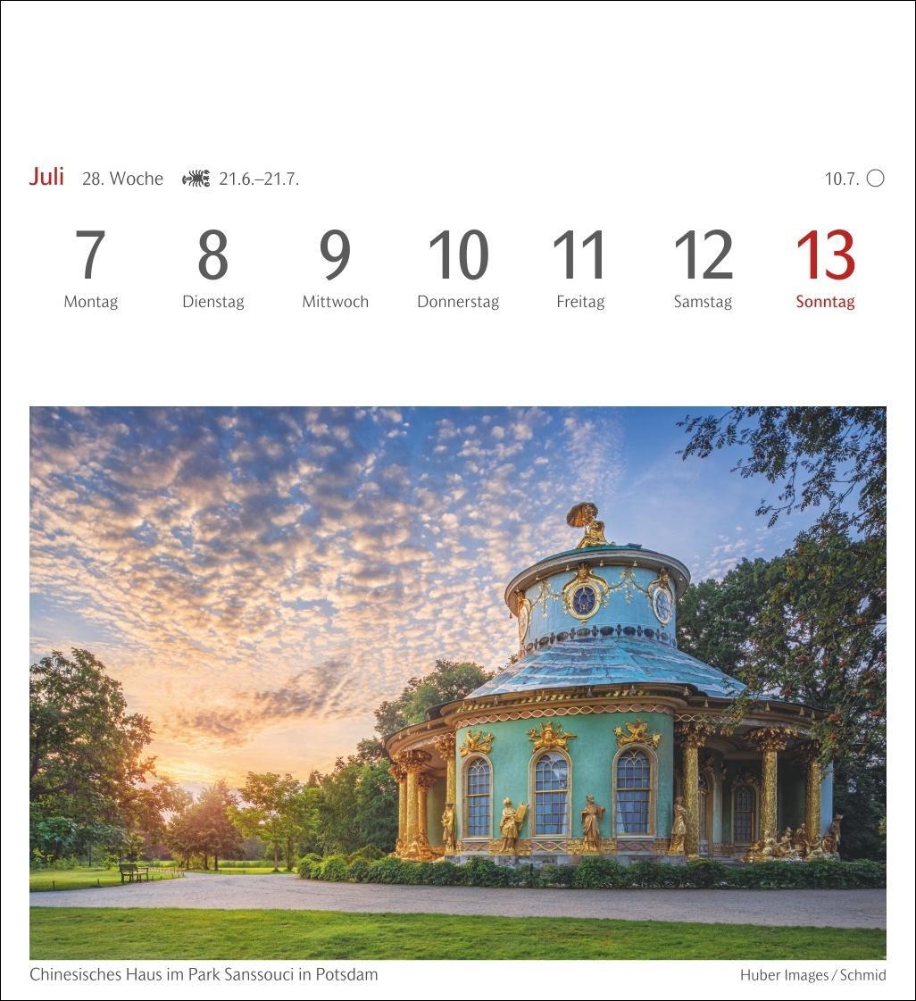 Bild: 9783840035241 | Oasen der Stille Postkartenkalender 2025 - Wochenkalender mit 53...