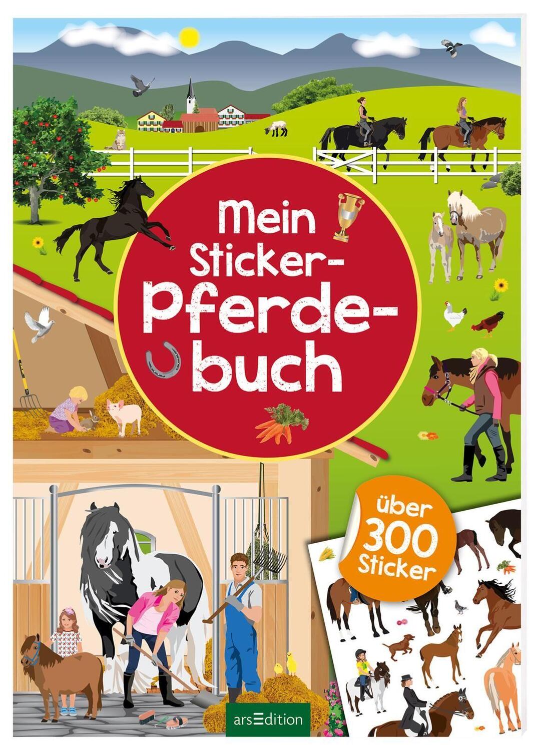 Cover: 9783845813264 | Mein Sticker-Pferdebuch | Taschenbuch | Mein Stickerbuch | 24 S.