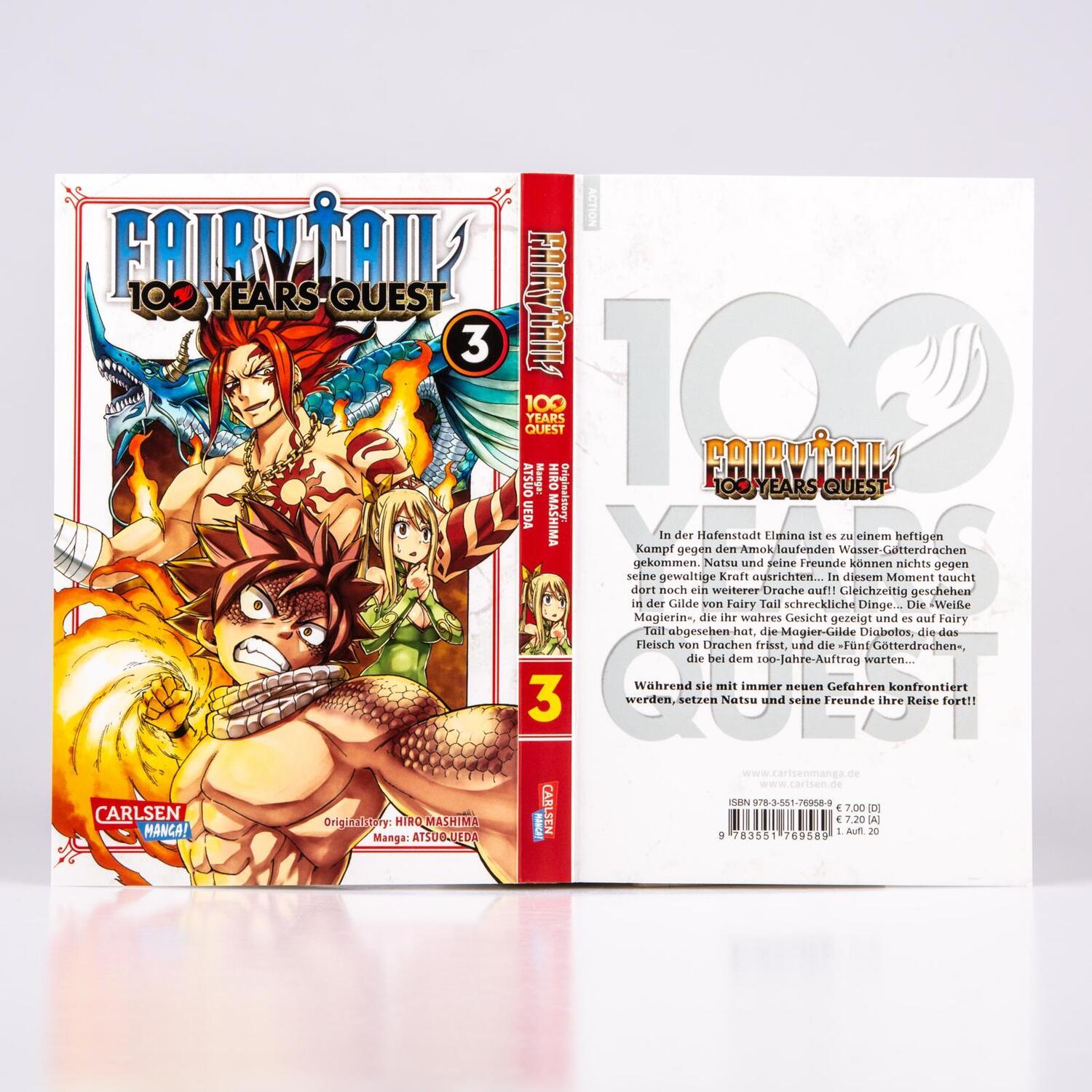 Bild: 9783551769589 | Fairy Tail - 100 Years Quest 3 | Hiro Mashima (u. a.) | Taschenbuch