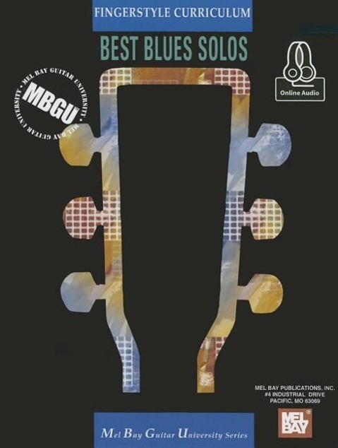 Cover: 9780786687183 | Mbgu Fingerstyle Curriculum: Best Blues Solos | William Gangel | Buch