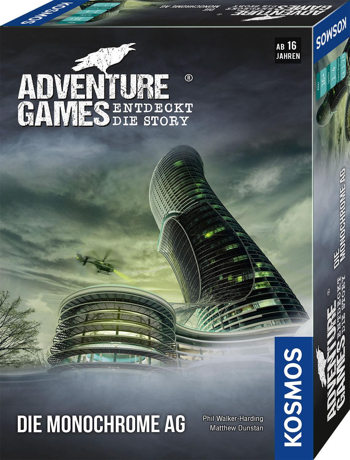 Cover: 4002051695132 | Adventure Games - Die Monochrome AG | 1 - 4 Spieler | Spiel | Deutsch