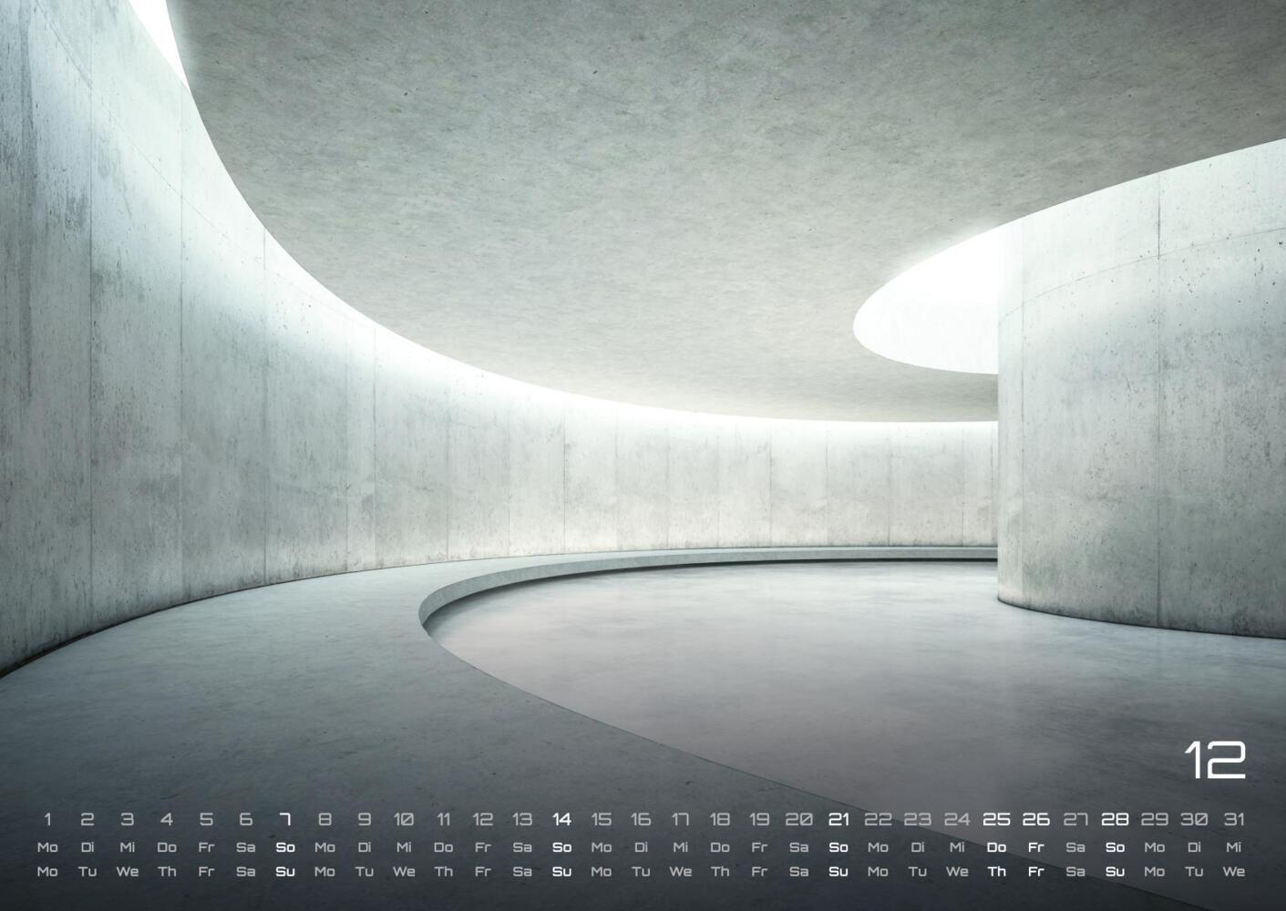 Bild: 9783986733773 | Architektur - faszinierende Baukunst - 2025 - Kalender DIN A2 | 15 S.