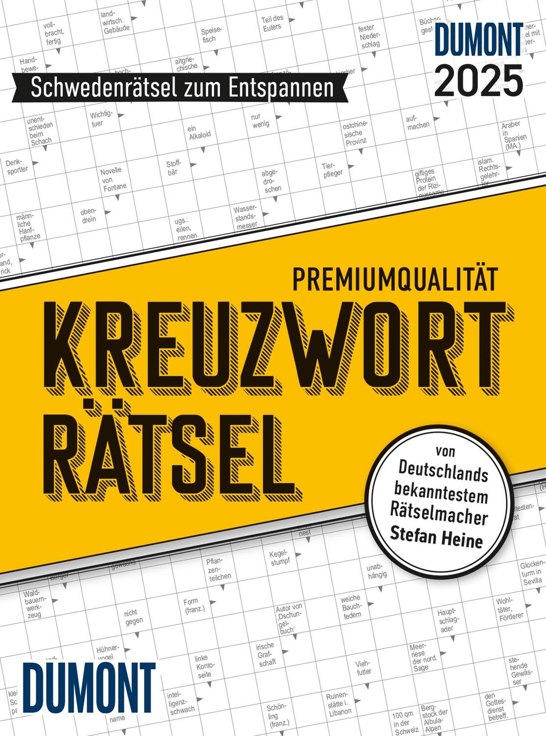Cover: 4250809653808 | Stefan Heine Kreuzworträtsel 2025 Tagesabreißkalender - 11,8x15,9 -...