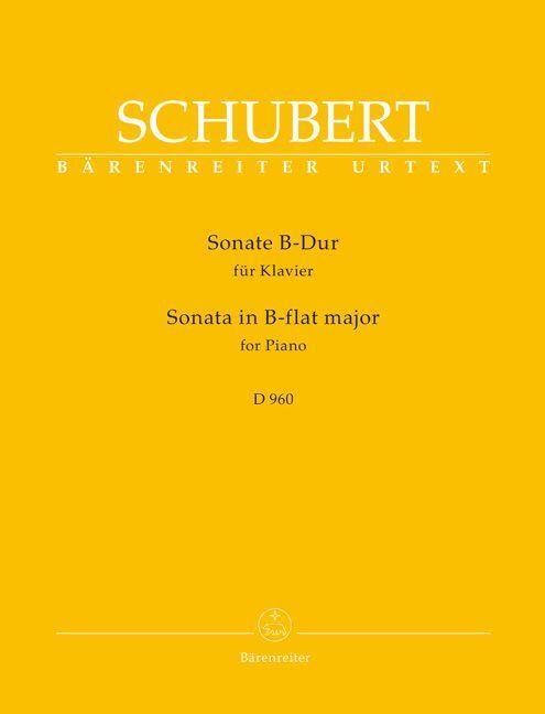 Cover: 9790006543533 | Sonate in B D 960, für Klavier | Franz Schubert | Broschüre | 50 S.