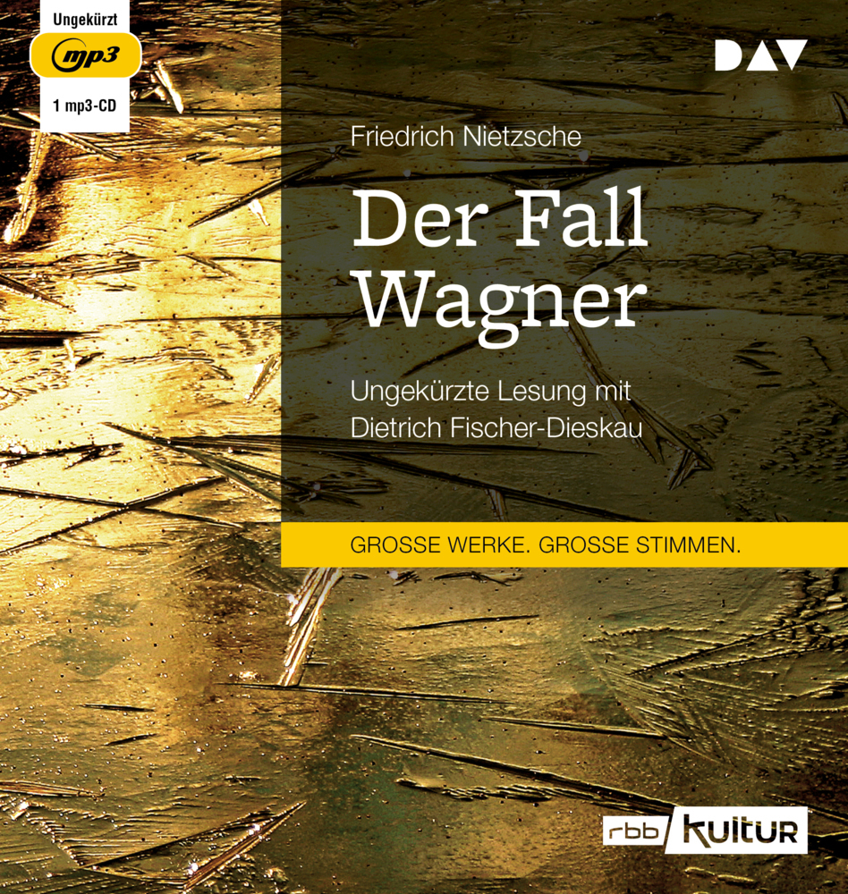 Cover: 9783742415707 | Der Fall Wagner, 1 Audio-CD, 1 MP3 | Friedrich Nietzsche | Audio-CD