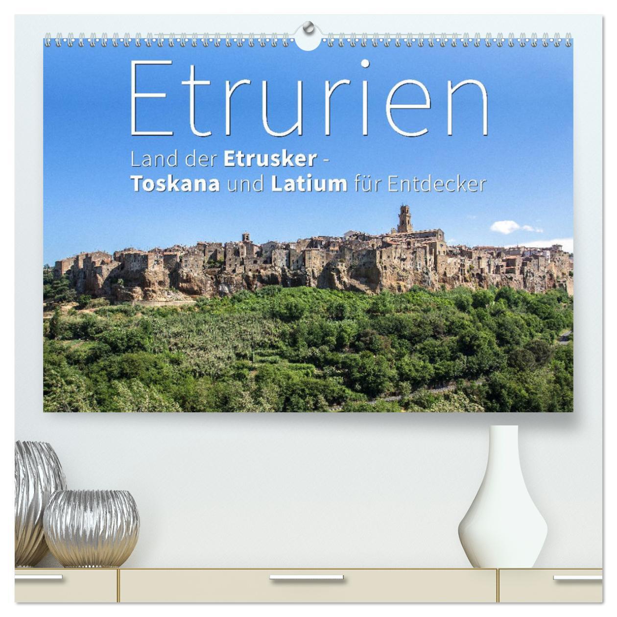 Cover: 9783383286469 | Etrurien: Land der Etrusker - Toskana und Latium für Entdecker...