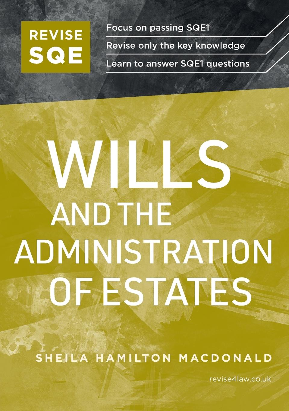 Cover: 9781914213892 | Revise SQE Wills and the Administration of Estates | Macdonald | Buch