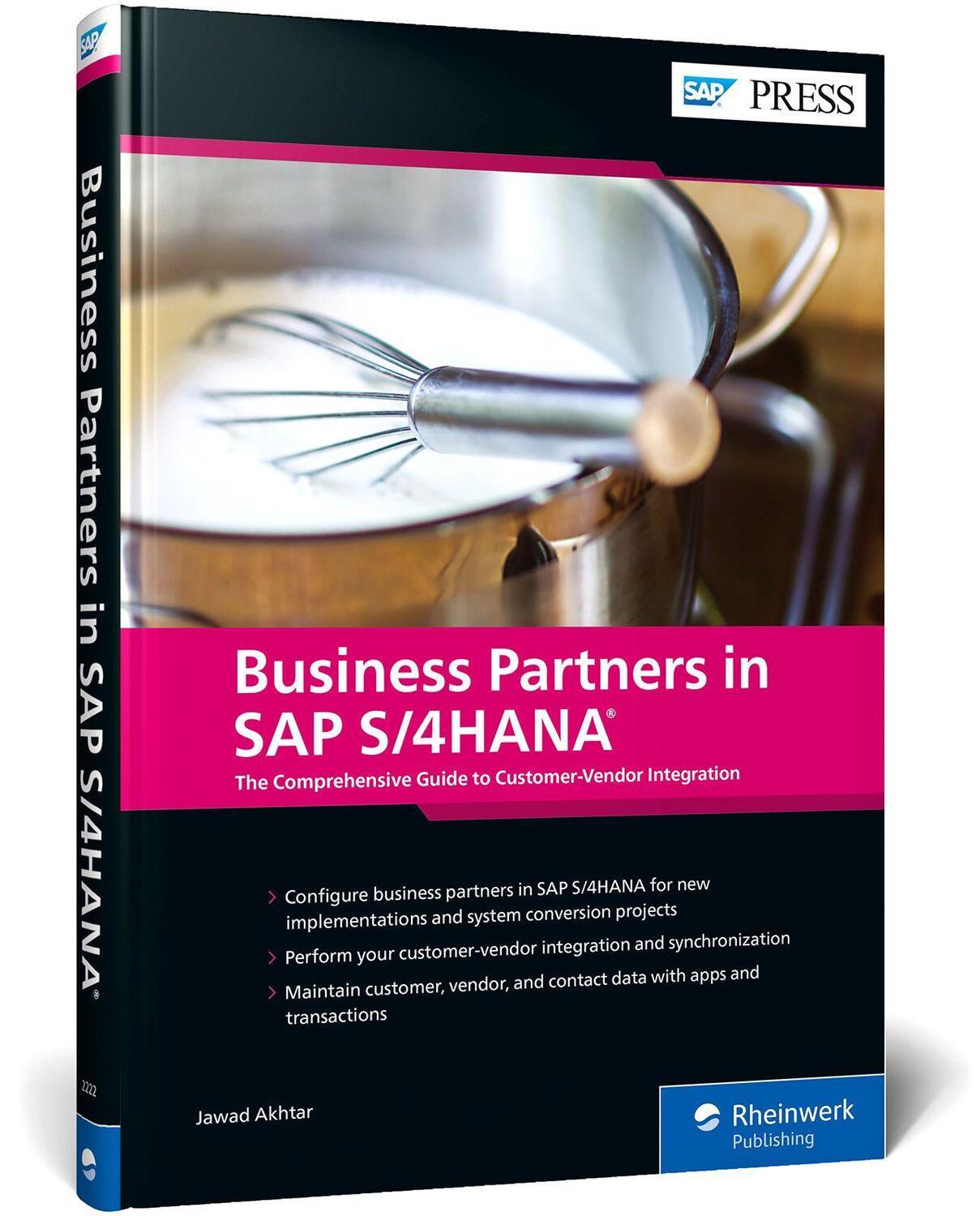 Cover: 9781493222223 | Business Partners in SAP S/4HANA | Jawad Akhtar | Buch | SAP Press