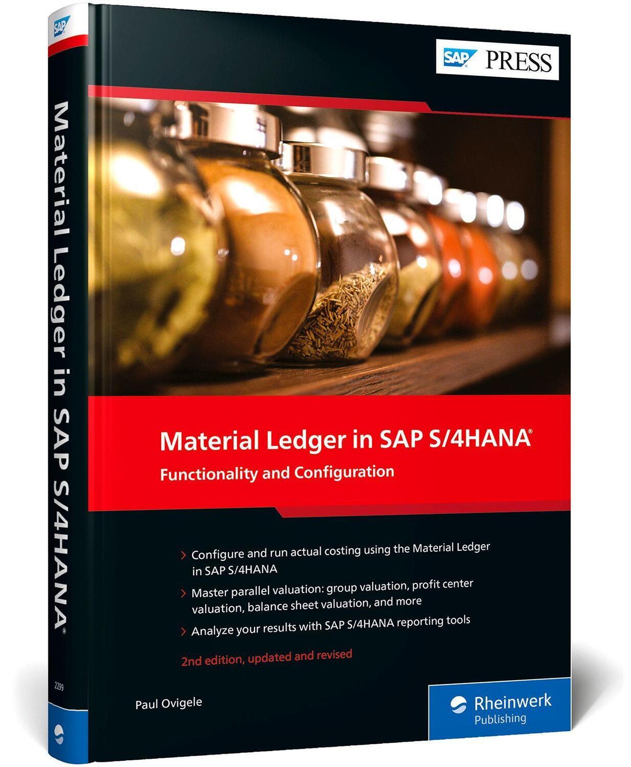 Cover: 9781493222995 | Material Ledger in SAP S/4HANA | Functionality and Configuration