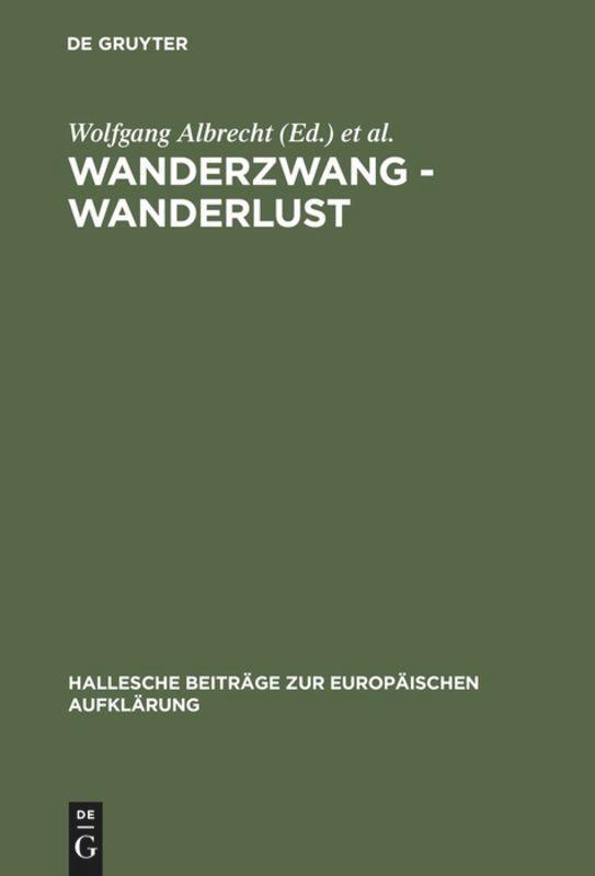Cover: 9783484810112 | Wanderzwang - Wanderlust | Hans-Joachim Kertscher (u. a.) | Buch