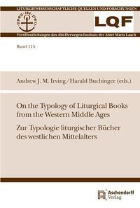 Cover: 9783402112922 | On the Typology of Liturgical Books from the Western Middle Ages....