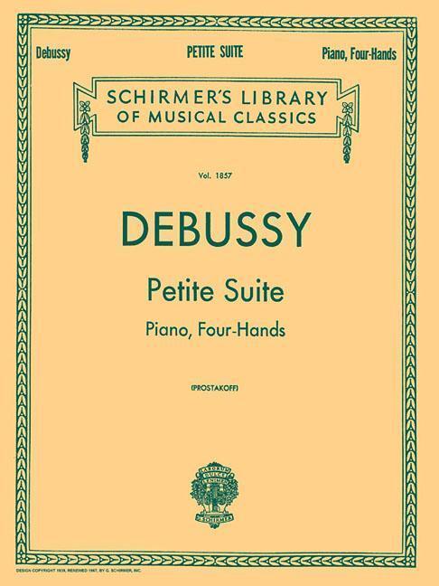 Cover: 73999623208 | Petite Suite | Schirmer Library of Classics Volume 1857 Piano Duet