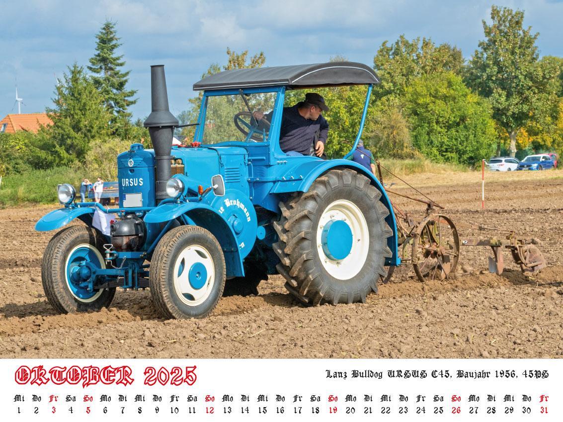 Bild: 9783948794712 | Faszination Schlepper Kalender 2025 | Alte Traktoren im Einsatz | 2025