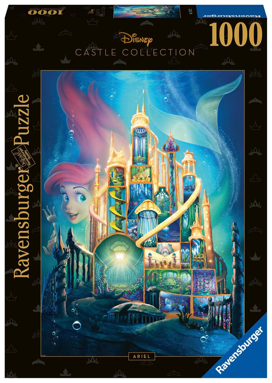 Cover: 4005556173372 | Ravensburger Puzzle 17337 - Arielle - 1000 Teile Disney Castle...