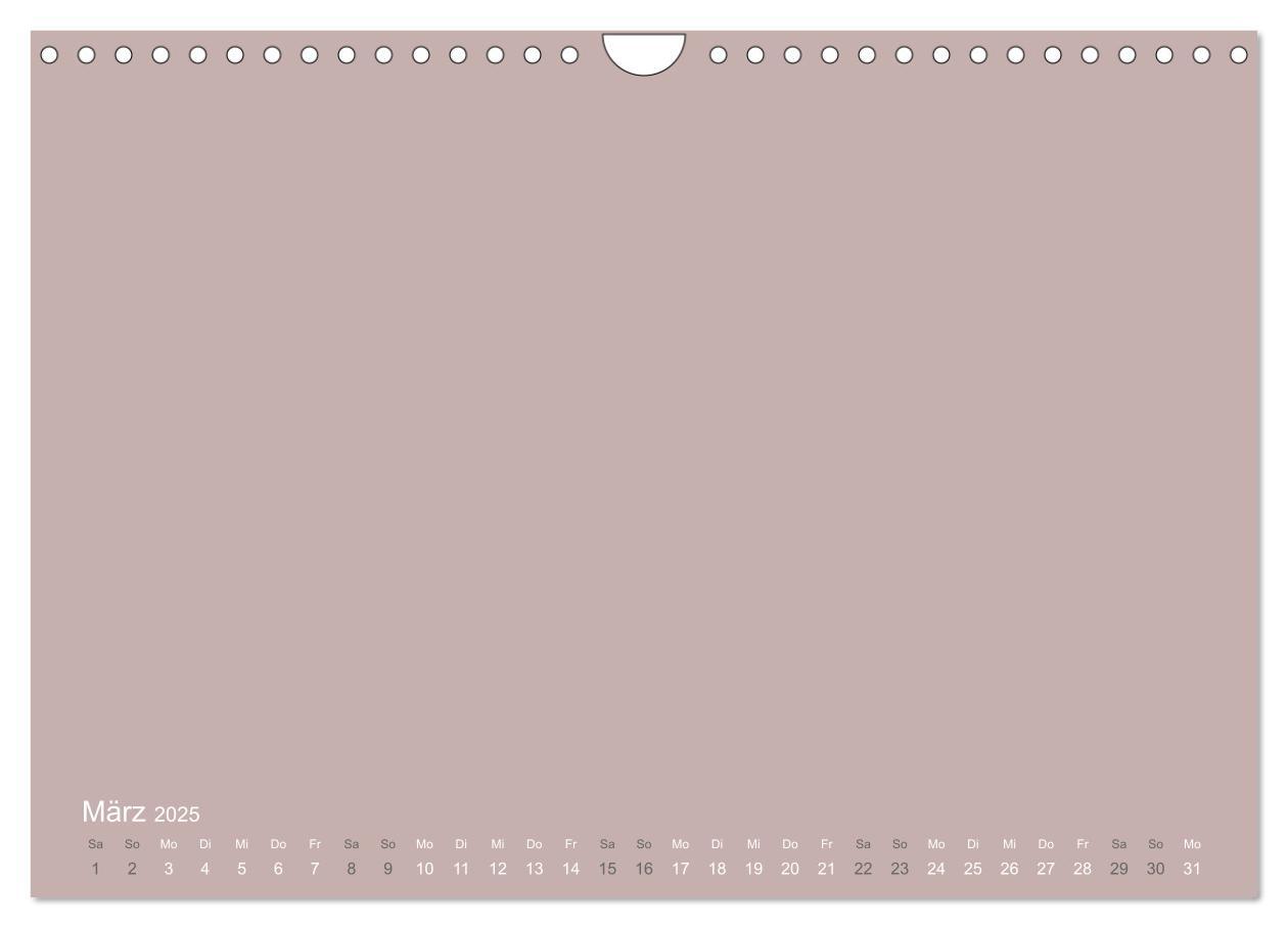 Bild: 9783435211975 | DIY Bastel-Kalender -Erdige Pastell Farben- Zum Selbstgestalten...