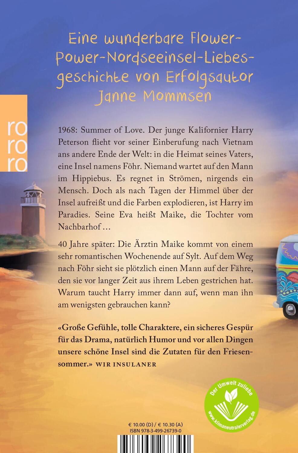Rückseite: 9783499267390 | Friesensommer | Janne Mommsen | Taschenbuch | Deutsch | 2015