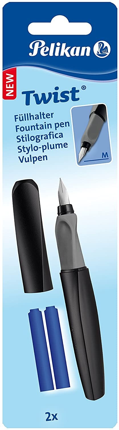 Cover: 4012700946812 | Pelikan Füllhalter Twist, Feder M, Black, universell für Rechts-...