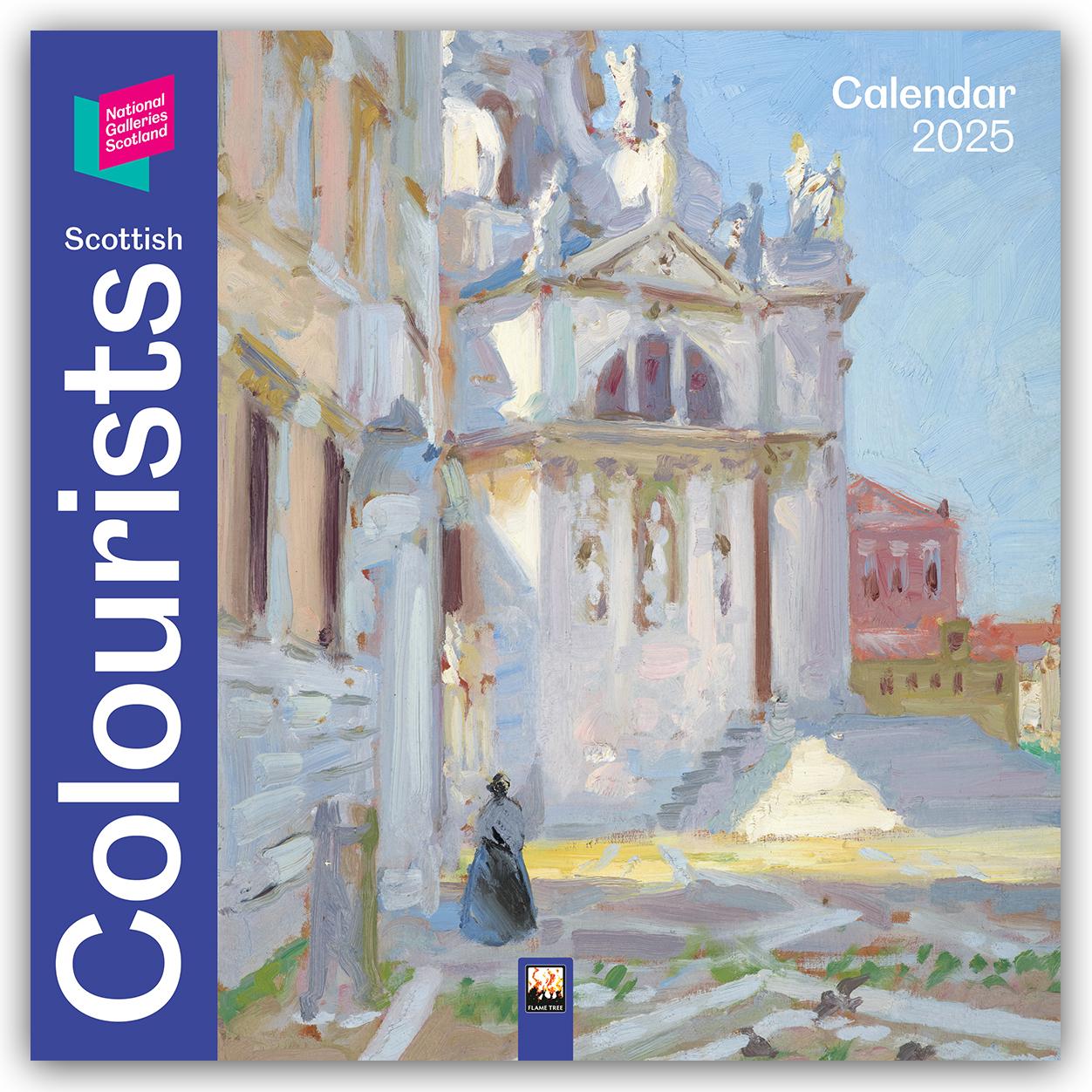 Cover: 9781835620748 | National Galleries Scotland: Scottish Colourists Wall Calendar 2025...