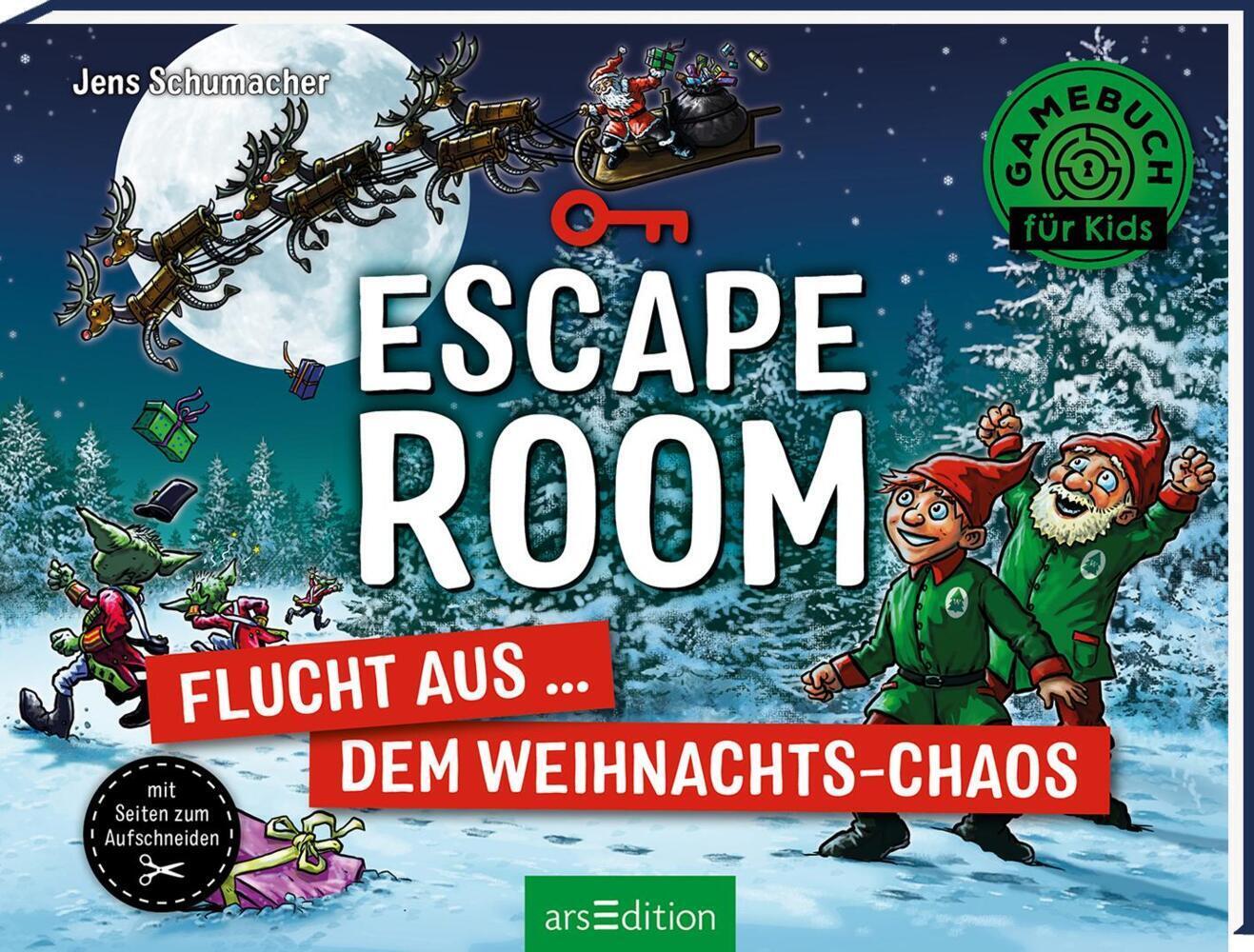 Cover: 9783845844756 | Escape Room - Flucht aus dem Weihnachts-Chaos | Jens Schumacher | Buch