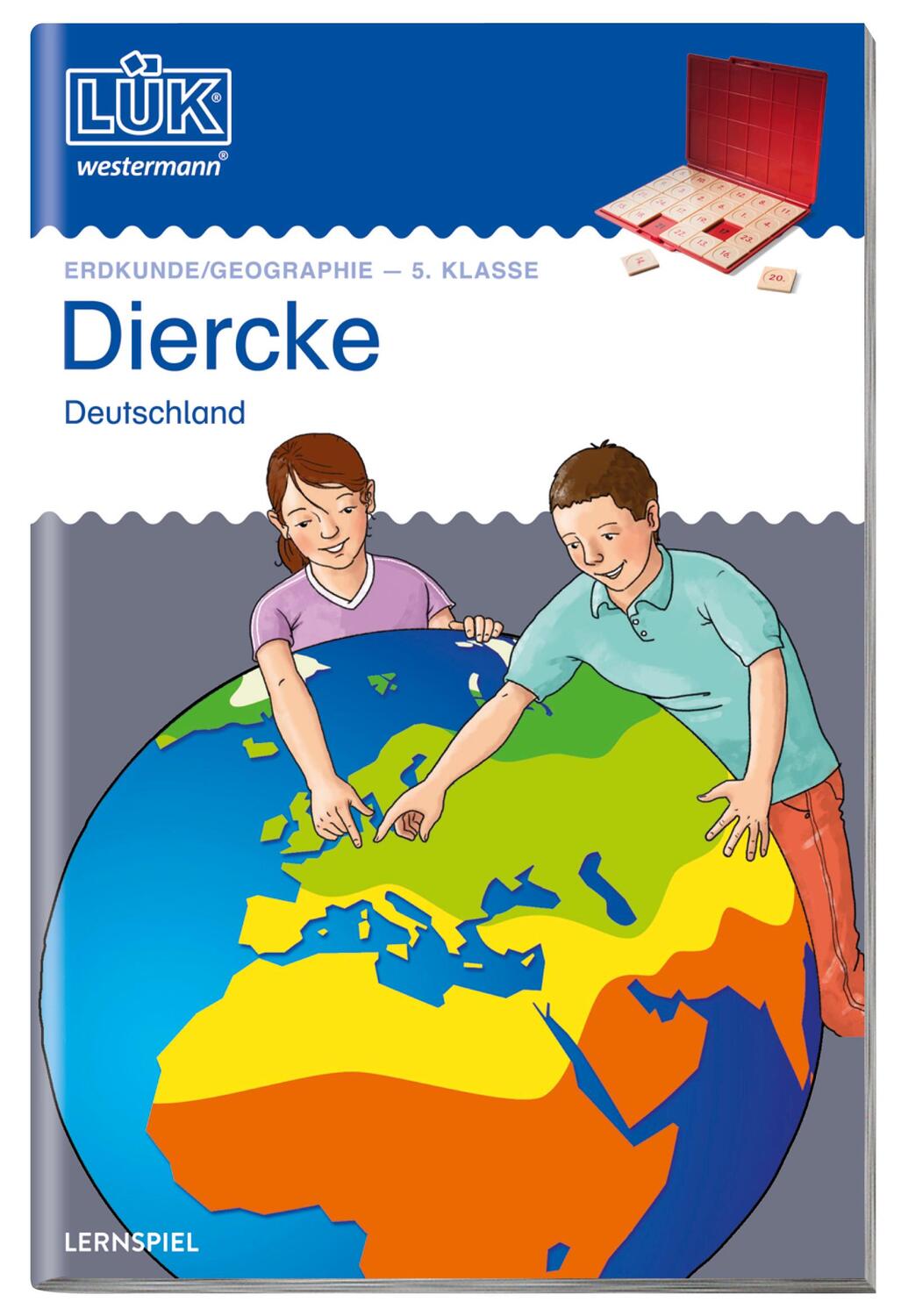 Cover: 9783837746563 | Diercke Deutschland | Albrecht Schiekofer | Broschüre | LÜK | Deutsch