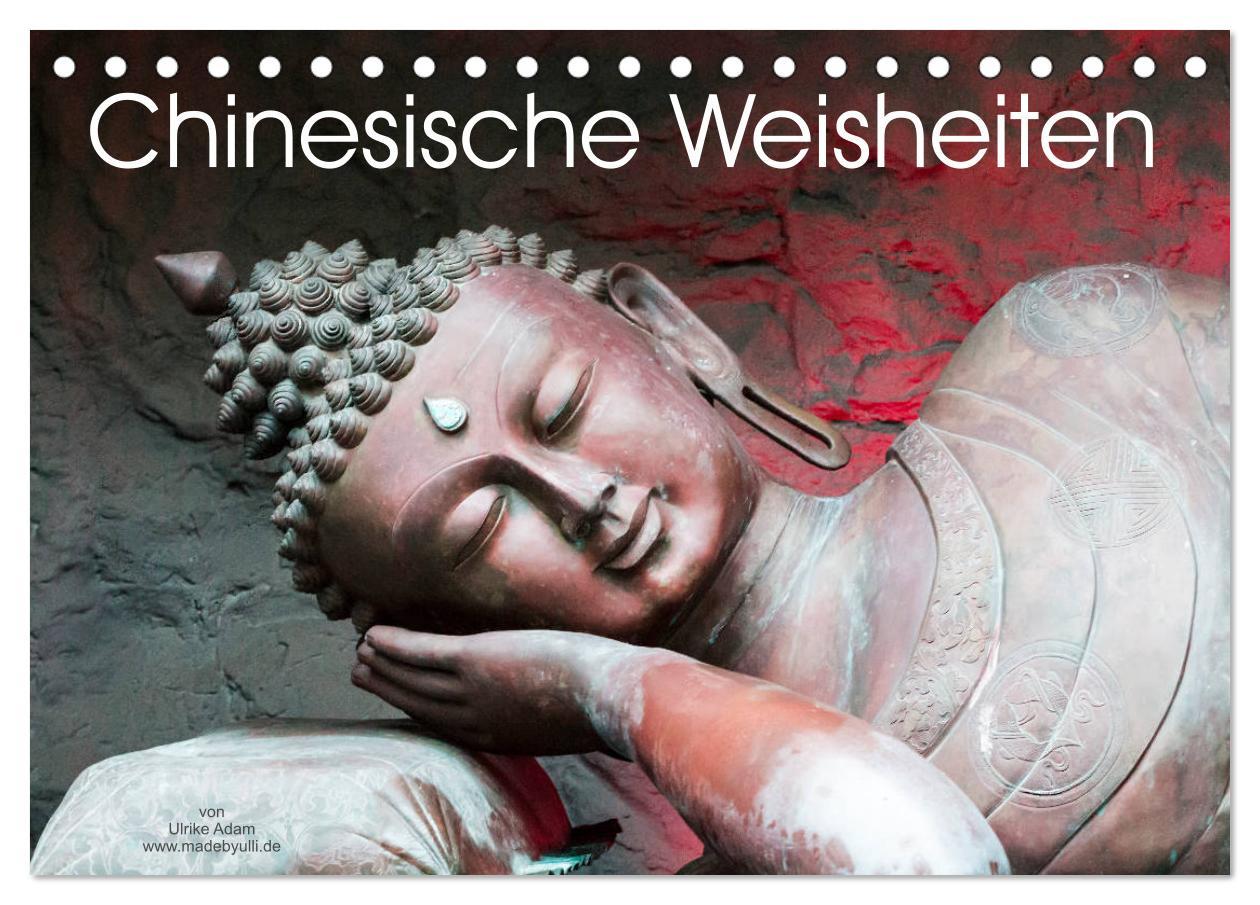 Cover: 9783435249077 | Chinesische Weisheiten (Tischkalender 2025 DIN A5 quer), CALVENDO...