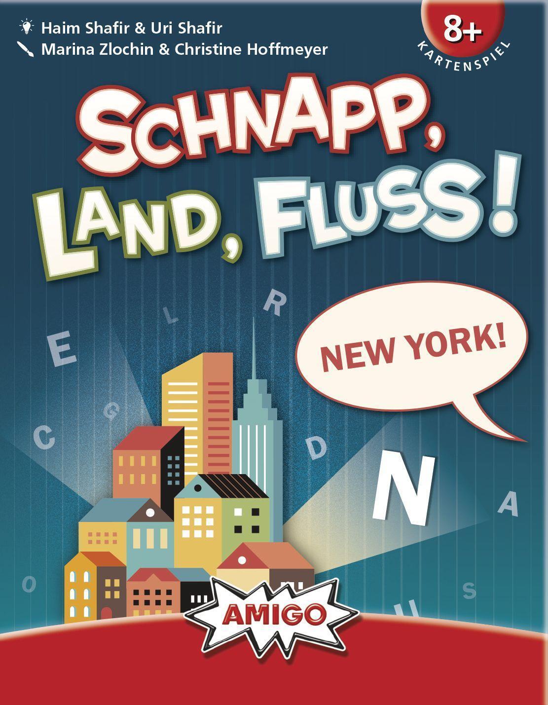 Cover: 4007396079302 | Schnapp, Land, Fluss! | AMIGO - Kartenspiel | Haim Shafir | Spiel