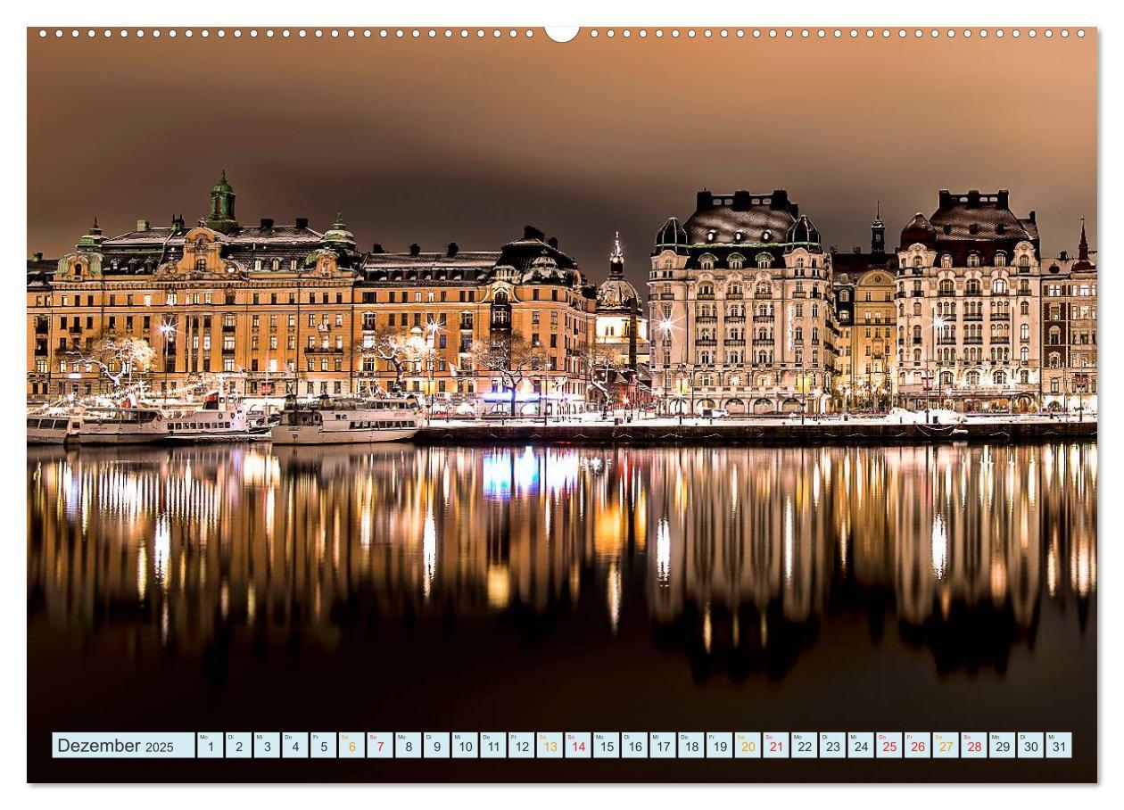 Bild: 9783435573219 | Stockholm - Venedig des Nordens (Wandkalender 2025 DIN A2 quer),...