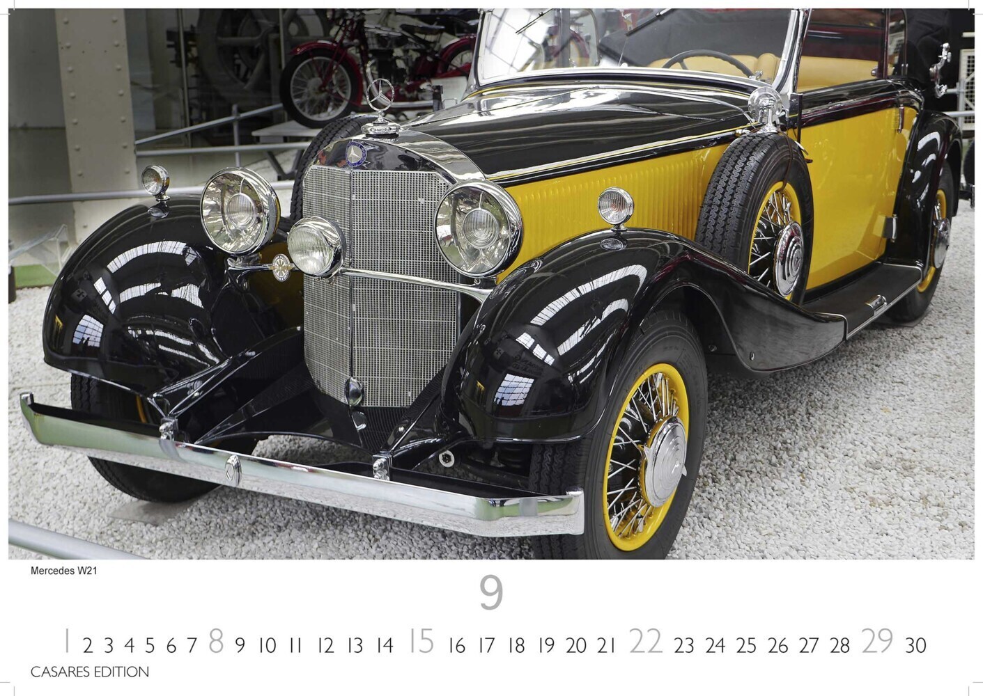 Bild: 9789918618552 | Mercedes Classic Cars 2024 L 35x50cm | Kalender | 14 S. | Deutsch