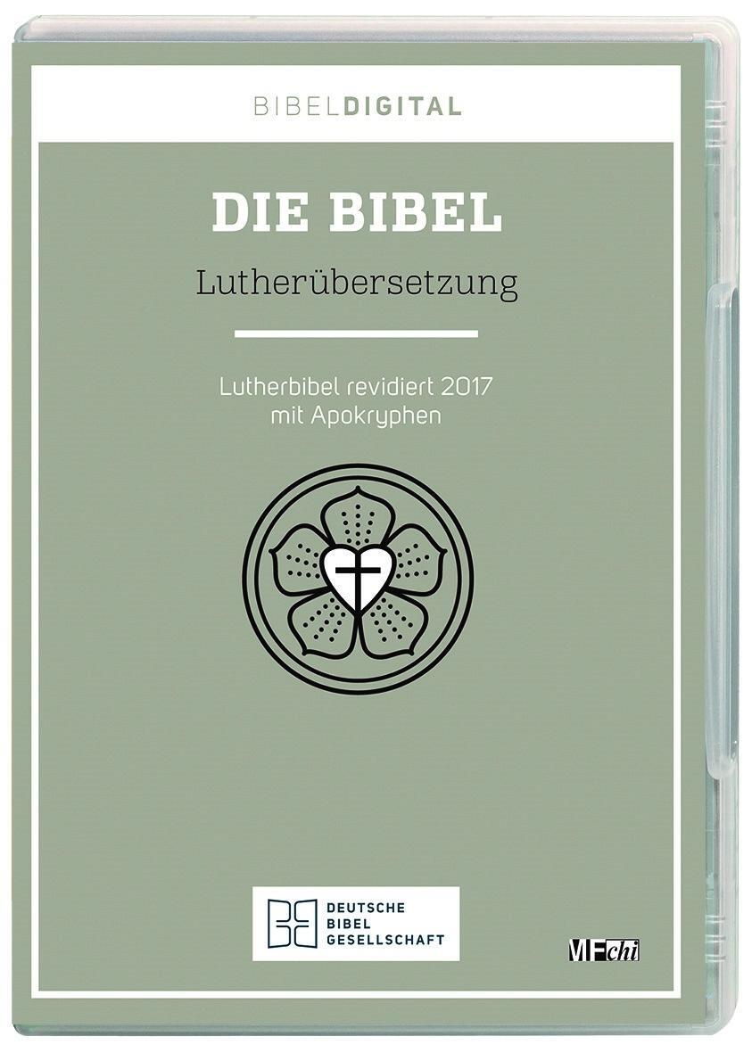 Cover: 9783438020543 | Lutherbibel revidiert 2017 - Reihe "bibel digital" | CD-ROM | 49 MB