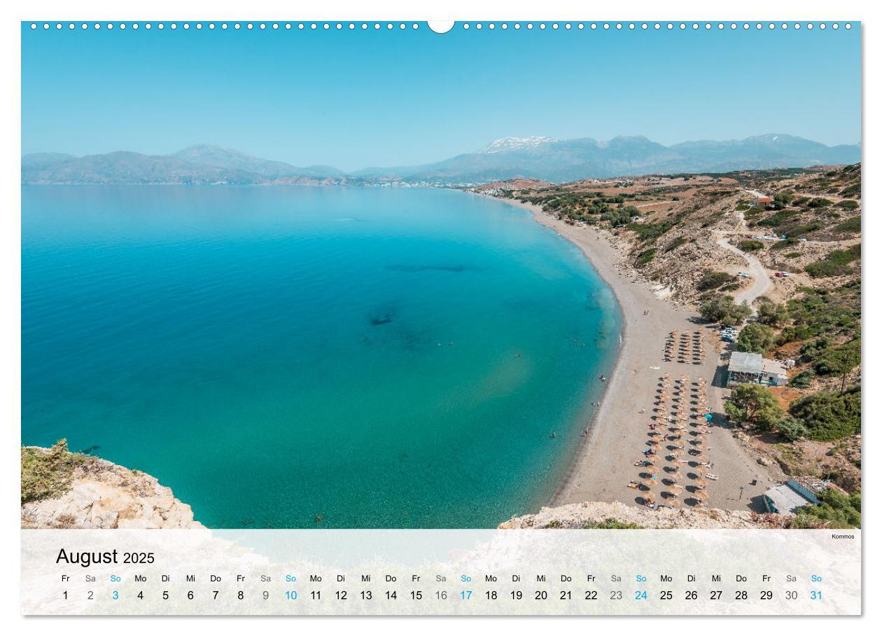 Bild: 9783383925658 | Kreta - Die schönsten Strände (Wandkalender 2025 DIN A2 quer),...