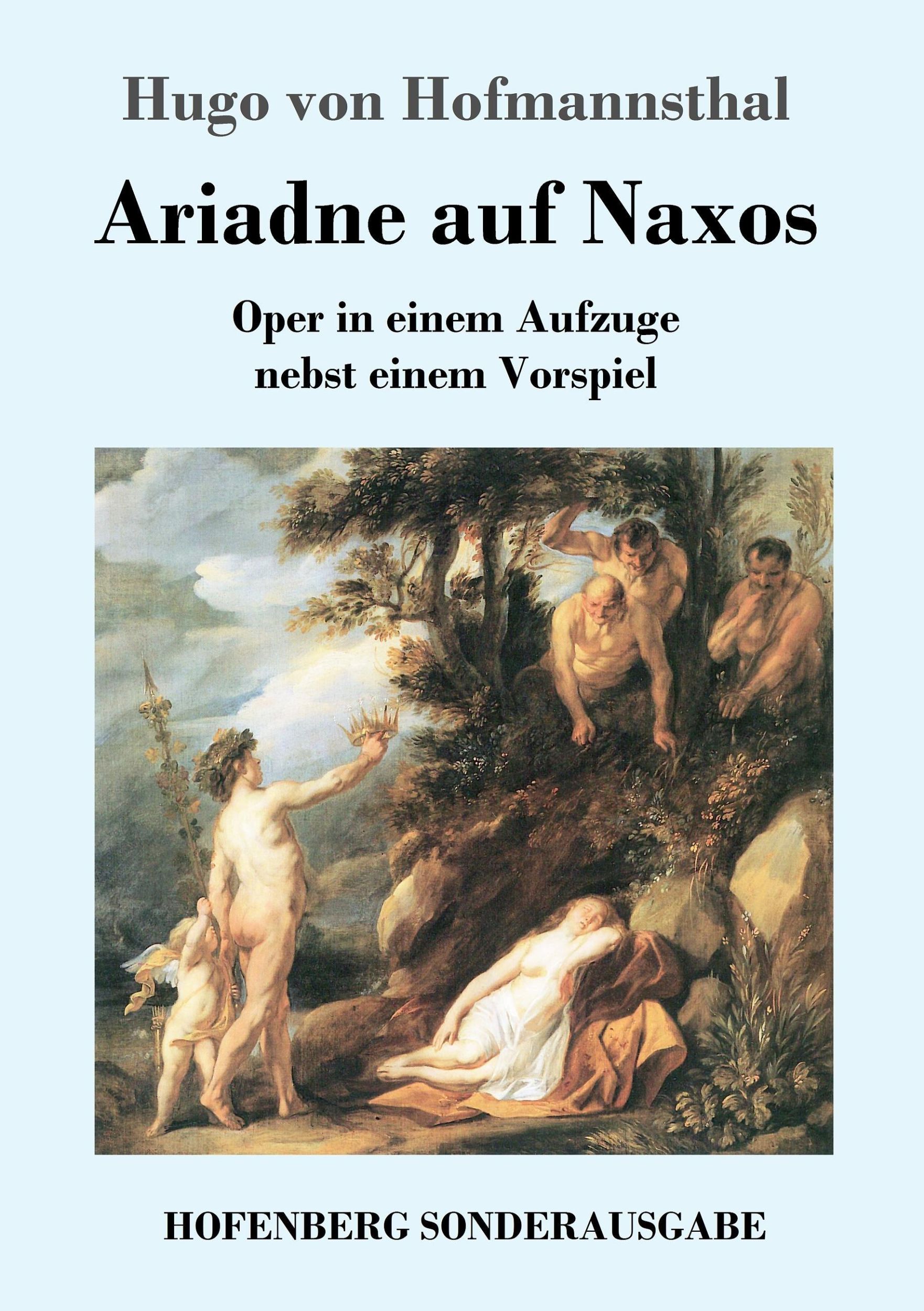 Cover: 9783743712539 | Ariadne auf Naxos | Oper in einem Aufzuge nebst einem Vorspiel | Buch