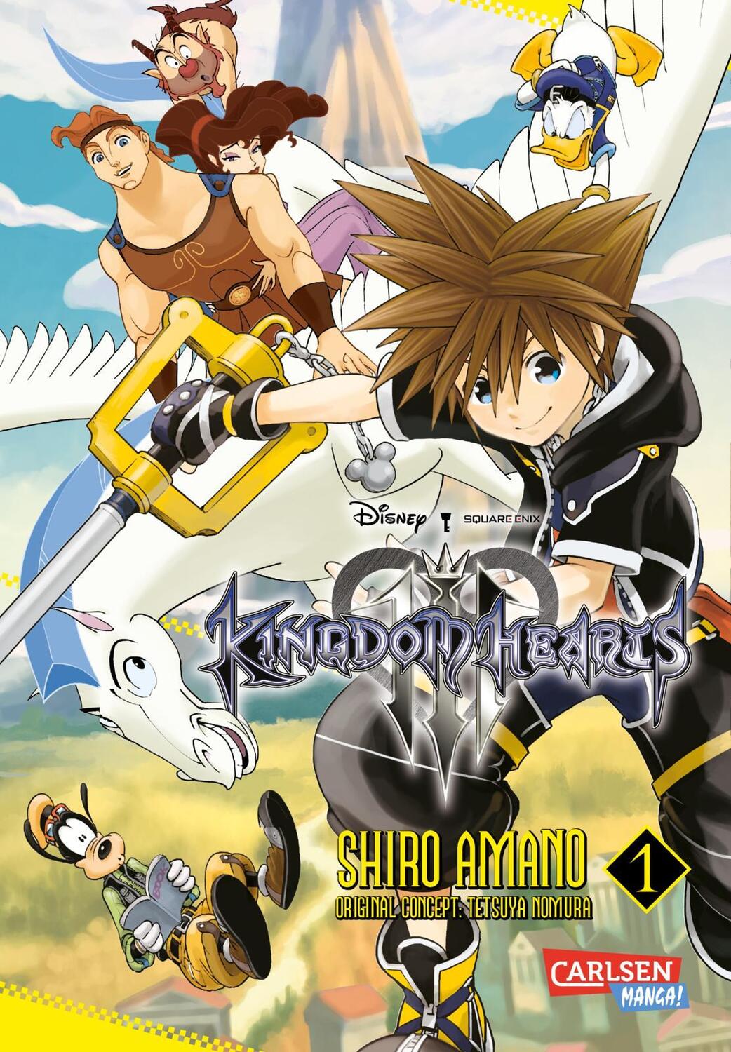 Cover: 9783551712325 | Kingdom Hearts III 1 | Shiro Amano (u. a.) | Taschenbuch | Deutsch