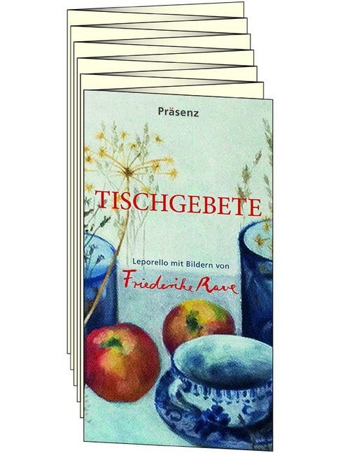 Cover: 9783945879986 | Tischgebete | Leporello | Friederike Rave | Taschenbuch | Gefalzt