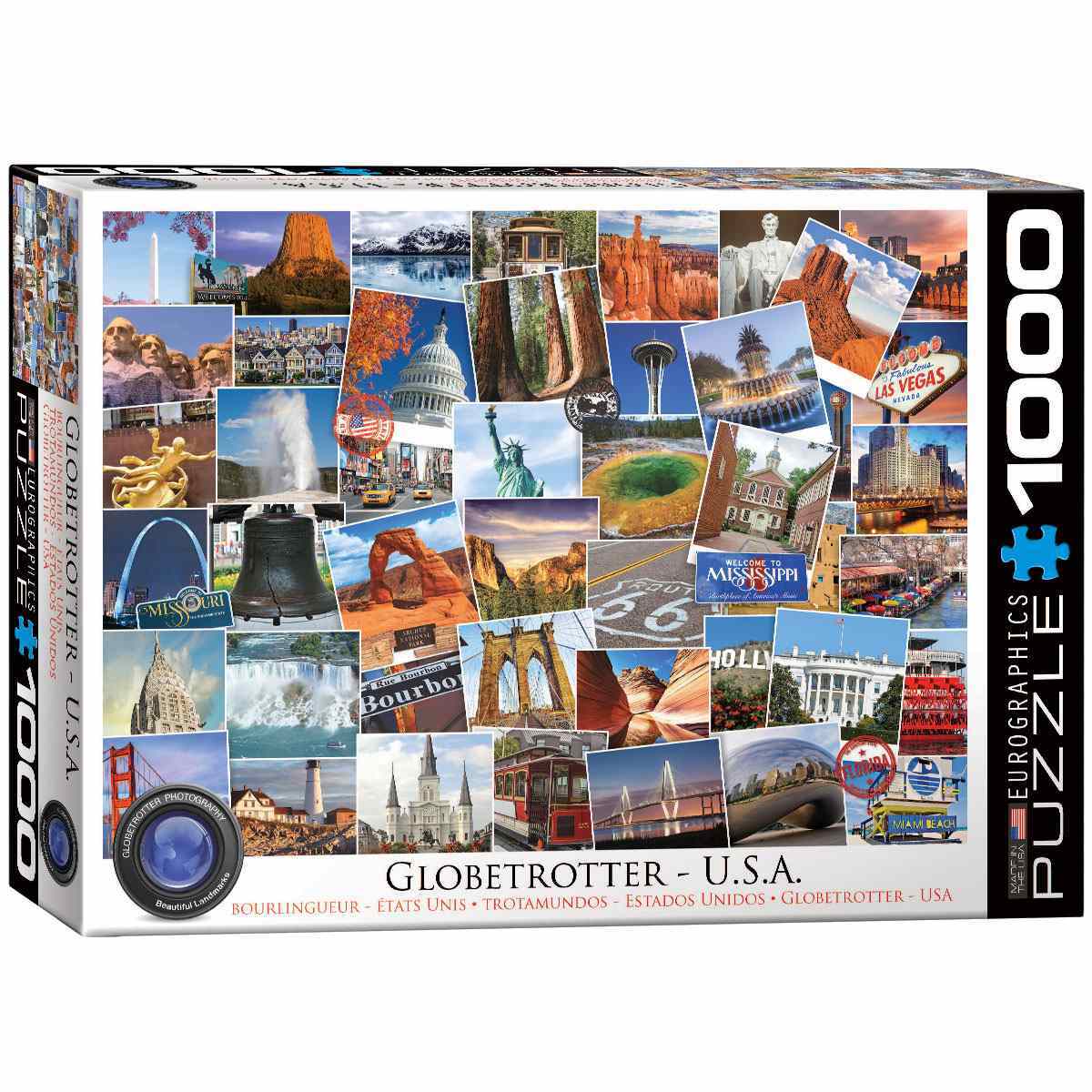 Cover: 628136607506 | Globetrotter Collection: USA | Eurographics | Puzzle | Brettspiel