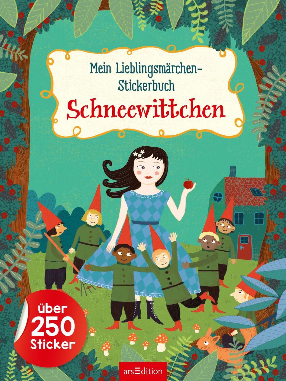 Bild: 9783845848693 | Mein Lieblingsmärchen-Stickerbuch - Schneewittchen | Über 250 Sticker