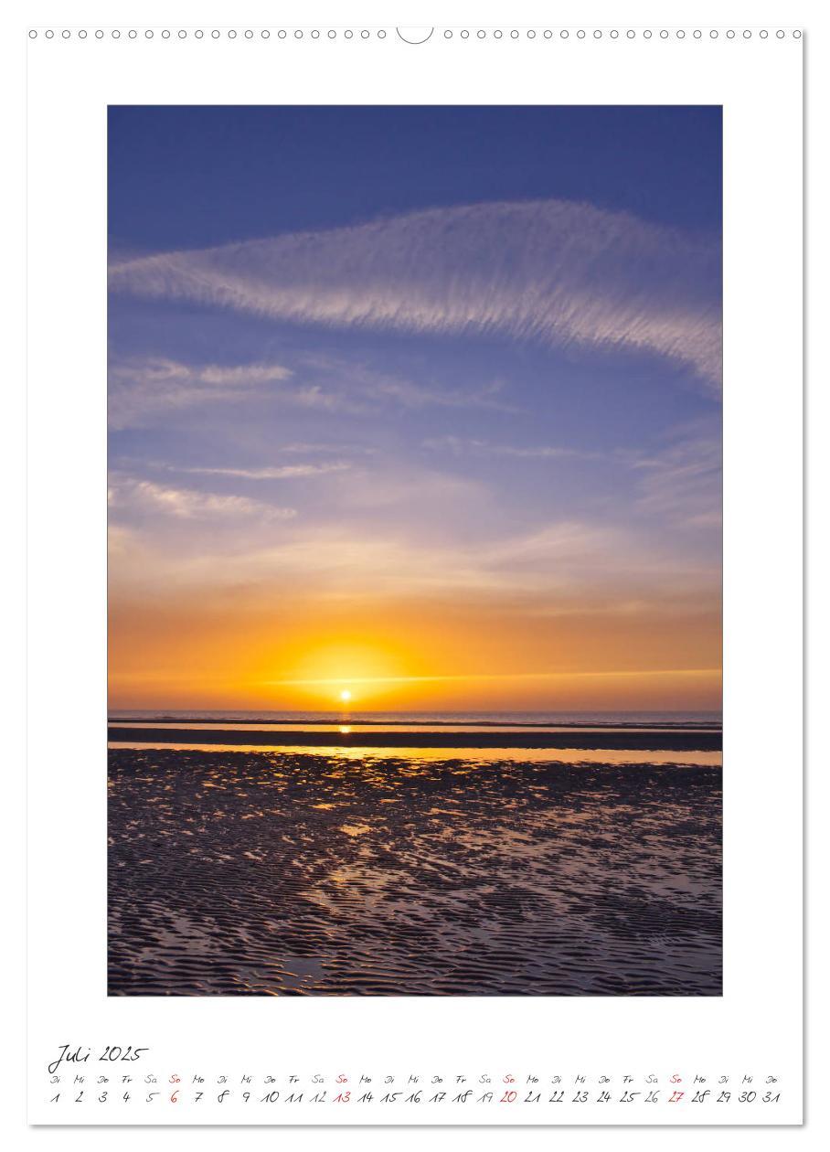 Bild: 9783457082836 | Insel Amrum (Wandkalender 2025 DIN A2 hoch), CALVENDO Monatskalender