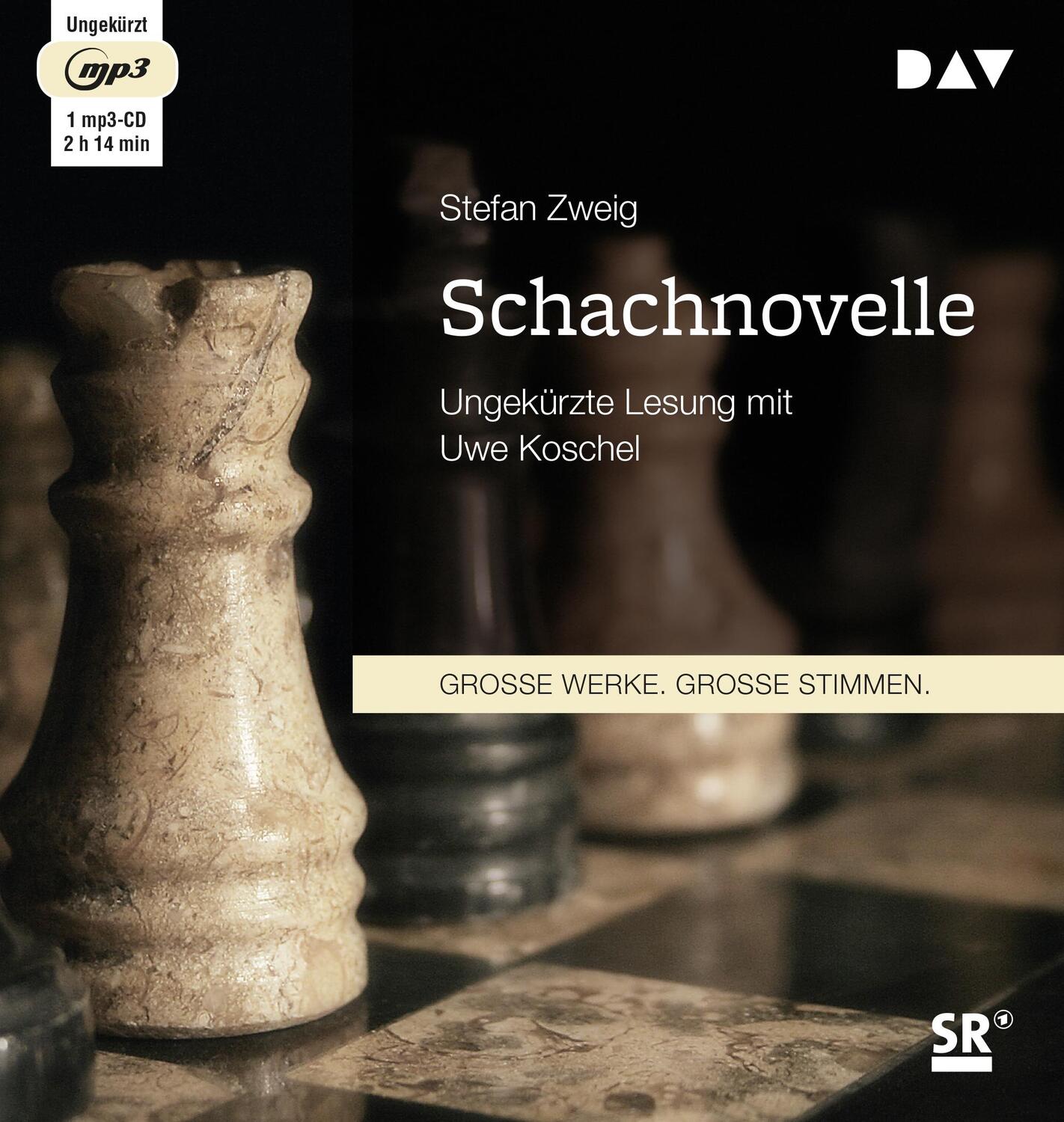 Cover: 9783742402356 | Schachnovelle | Ungekürzte Lesung | Stefan Zweig | MP3 | 134 Min.
