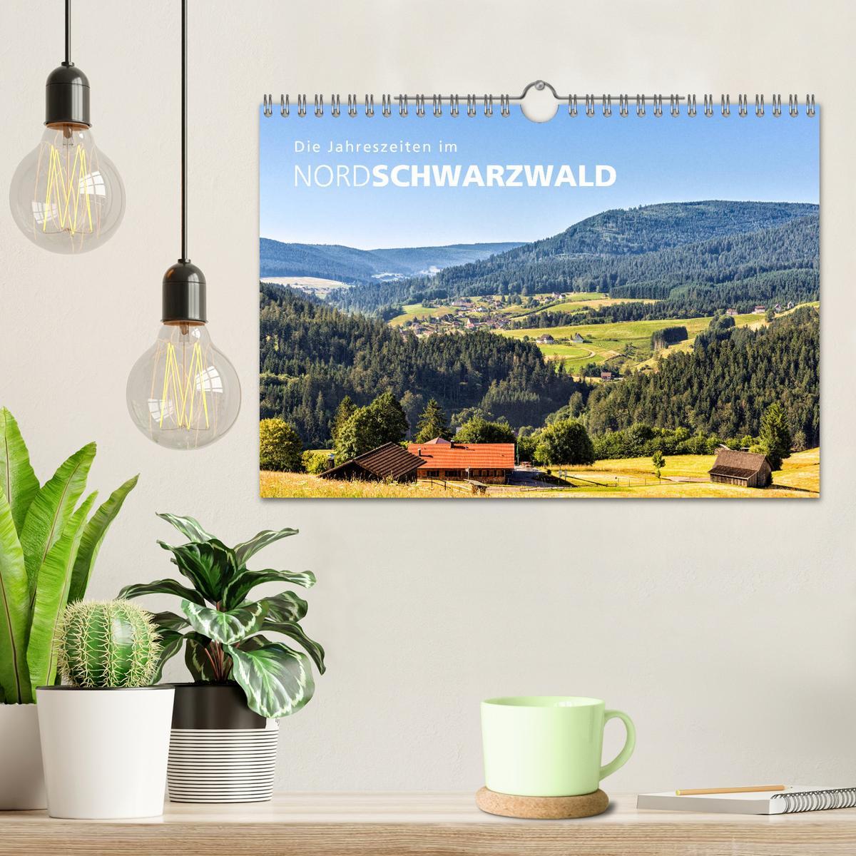 Bild: 9783435377213 | Die Jahreszeiten im Nordschwarzwald (Wandkalender 2025 DIN A4...