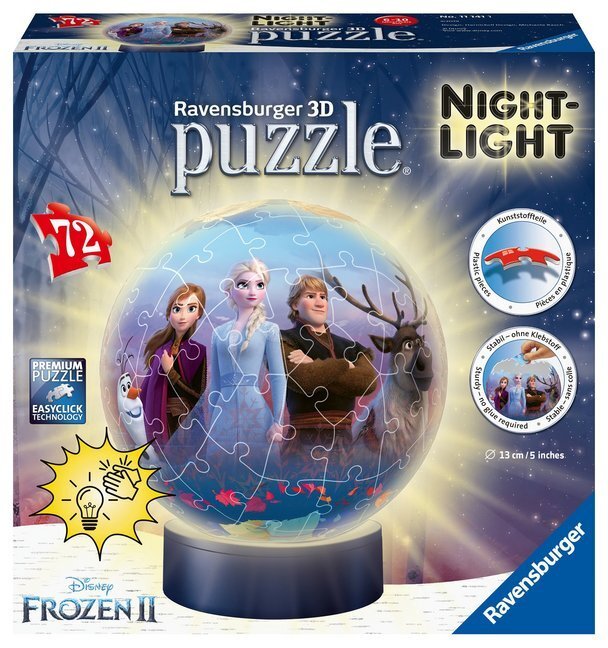 Cover: 4005556111411 | Ravensburger 3D Puzzle 11141 - Nachtlicht Puzzle-Ball Disney Frozen...