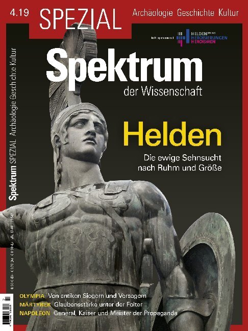 Cover: 9783958923744 | Spektrum Spezial - Helden | Die ewige Sehnsucht nach Ruhm und Größe