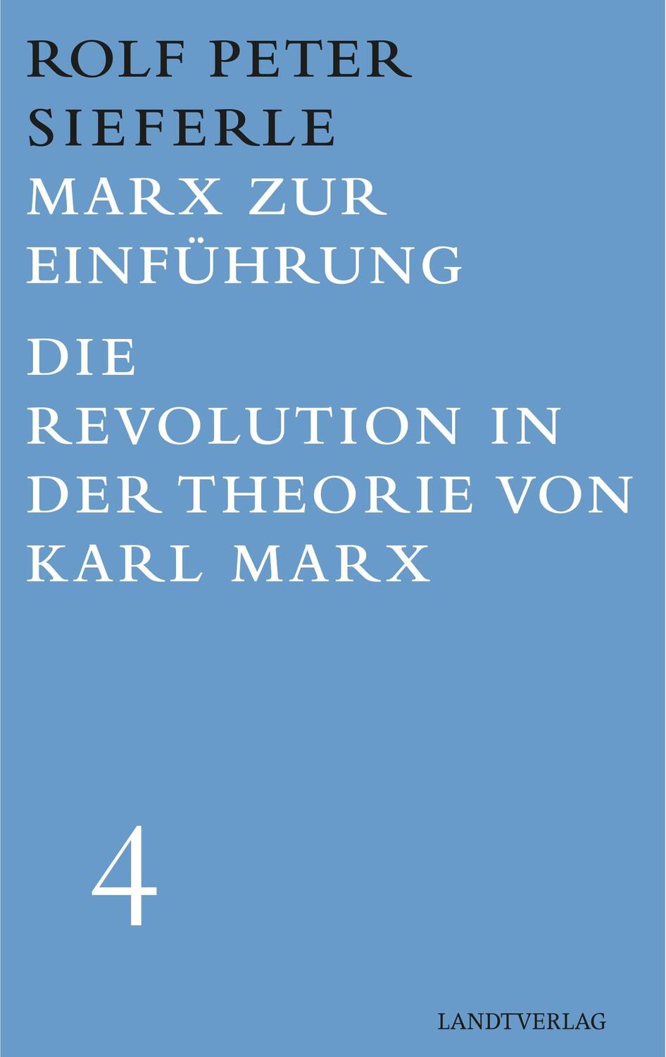 Cover: 9783944872568 | Marx zur Einführung / Die Revolution in der Theorie von Karl Marx