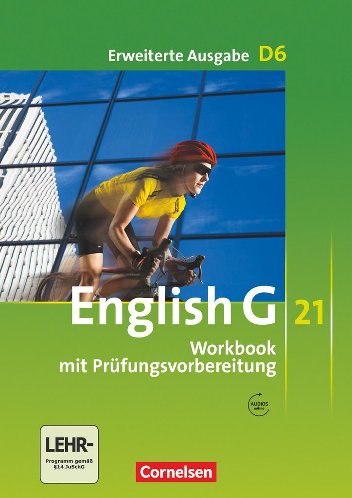 Cover: 9783060312528 | English G 21. Erweiterte Ausgabe D 6. Workbook mit Audios online