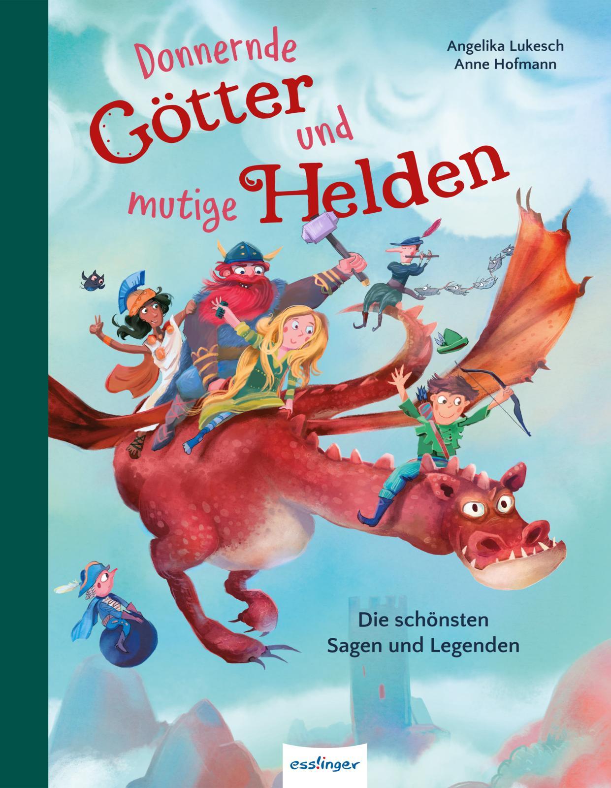 Cover: 9783480238934 | Donnernde Götter und mutige Helden | Angelika Lukesch | Buch | 160 S.