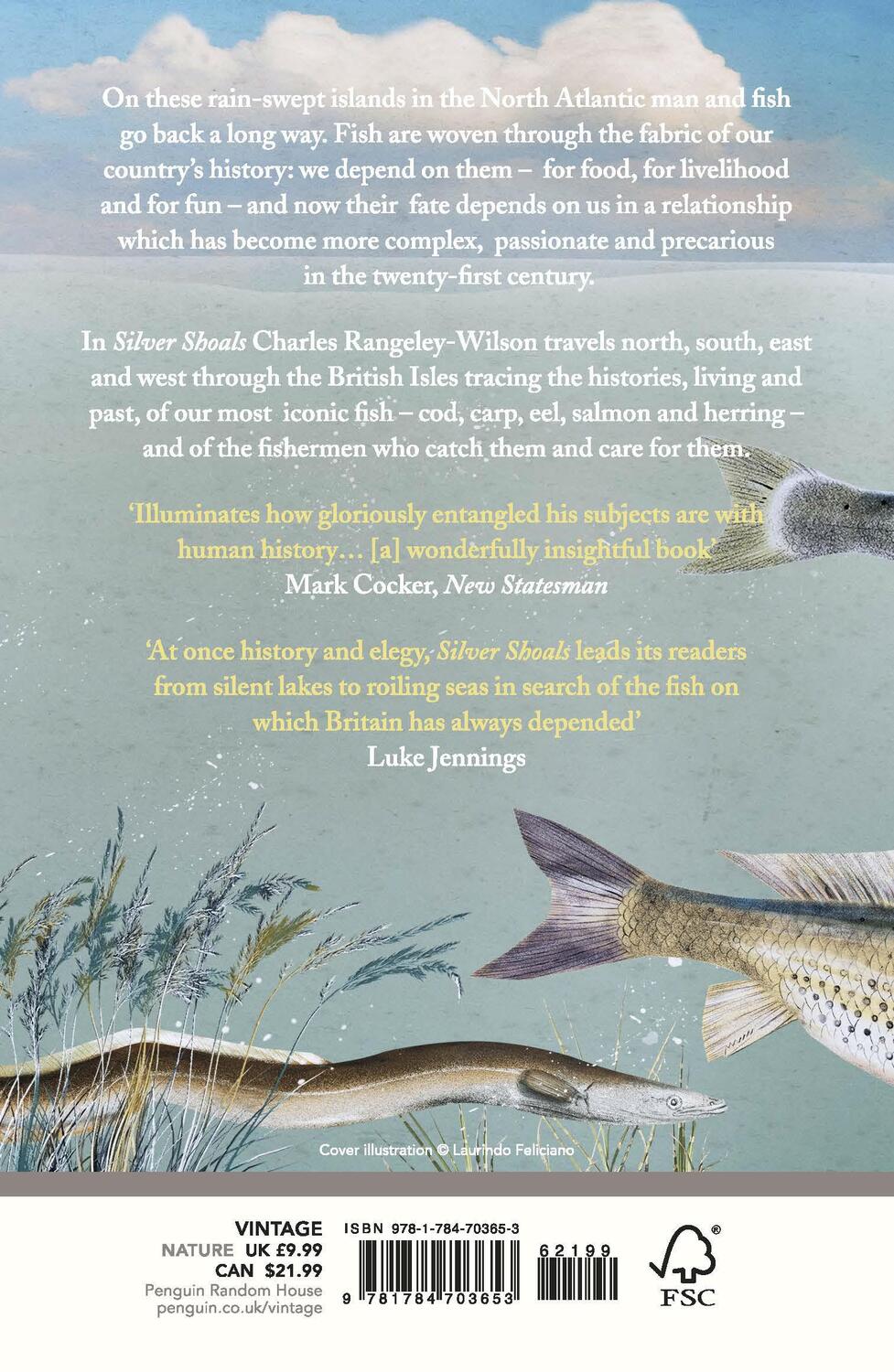 Rückseite: 9781784703653 | Silver Shoals | Five Fish That Made Britain | Charles Rangeley-Wilson
