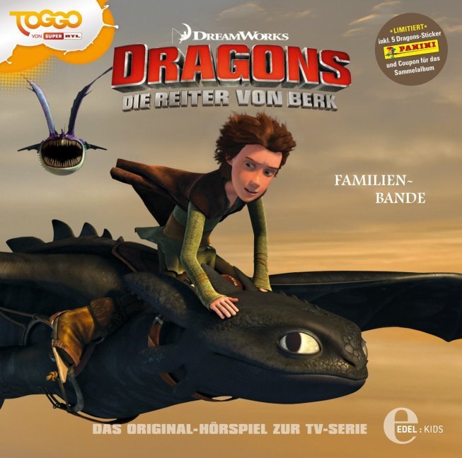 Cover: 4029759101154 | Dragons - Die Reiter von Berk - Familienbande, Audio-CD | Audio-CD
