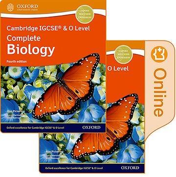 Cover: 9781382005753 | Cambridge IGCSE &amp; O Level Complete Biology: Print and Enhanced...