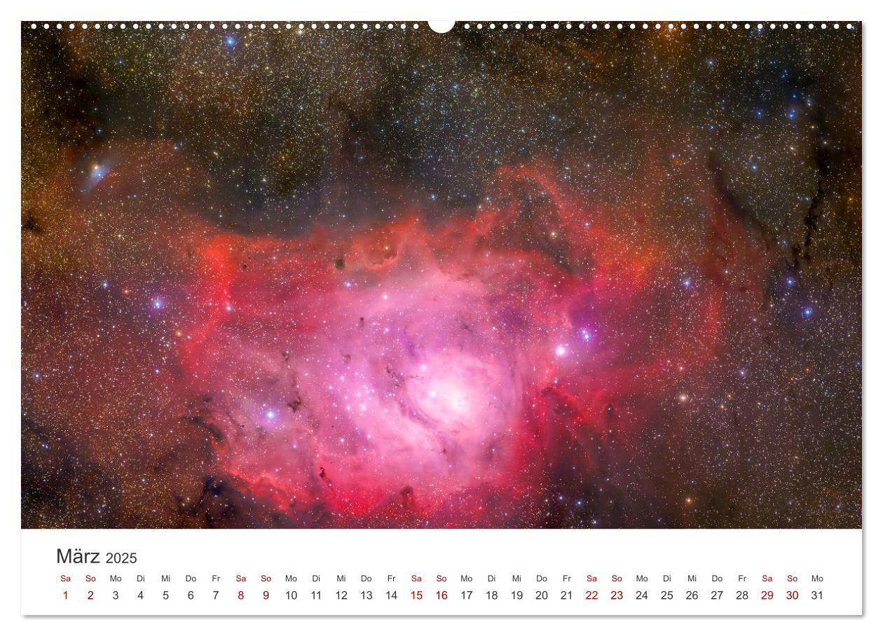 Bild: 9783383918087 | Nebel &amp; Galaxien - Faszination Weltraum (Wandkalender 2025 DIN A2...